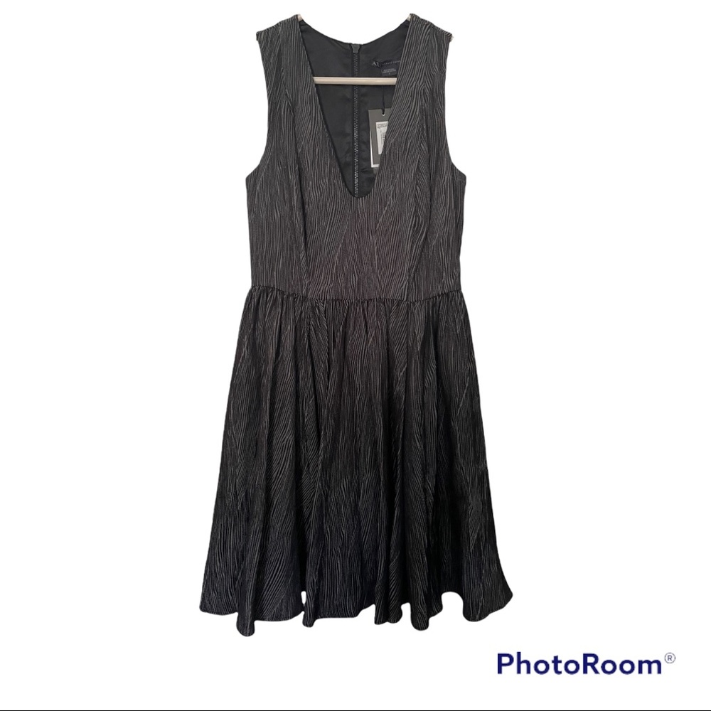 Armani Exchange Women’s Size 2 Black/Gray Dress